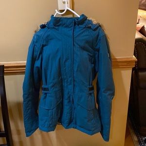Emerald Green North Face 75% Down Jacket